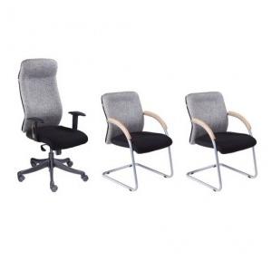 Combo 003 Black And Grey Office Chair